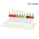 Drillpro Upagrade DB-P1 10pcs Tungsten Steel Hard Alloy PCB CNC Drill Bit For Circuit Boards