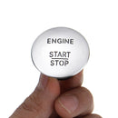 Keyless One-key Engine Start Stop Push Switch Button Silver for Mercedes-Benz 2215450514