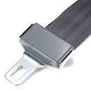 Universal 80cm Adjustable Car Seat Belt Extender Safety Seatbelt Extension Buckle Black Grey Beige