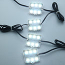8pc 12V 5050 6000K SMD 48LED Waterproof Truck Bed Light Kit  For Chevy Dodge GMC Pickup