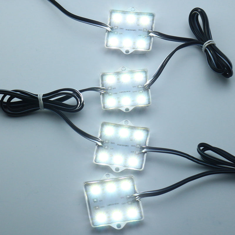 8pc 12V 5050 6000K SMD 48LED Waterproof Truck Bed Light Kit  For Chevy Dodge GMC Pickup