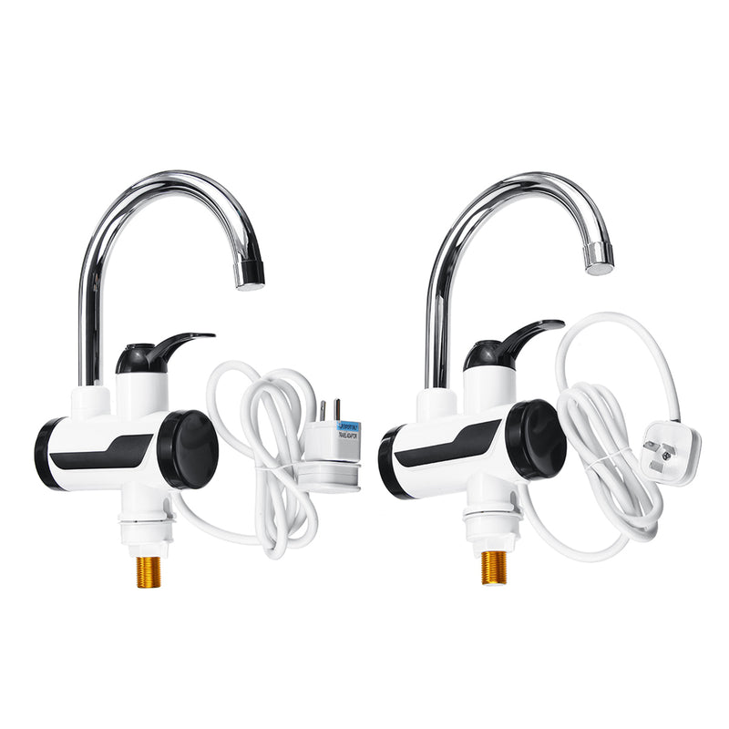 220V 3000W Instant Electric Faucet Tap Hot Water-Heater LED Display Bathroom Kitchen Faucet Tap Hot Water-Heater