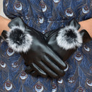 Winter Warm Thermal Leather Gloves Touchscreen Skiing Snow Snowboard Cycling Gloves