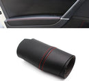 4Pcs Car Interior Door Armrest Leather Cover LHD For VW Golf MK7 2014 2015 2016
