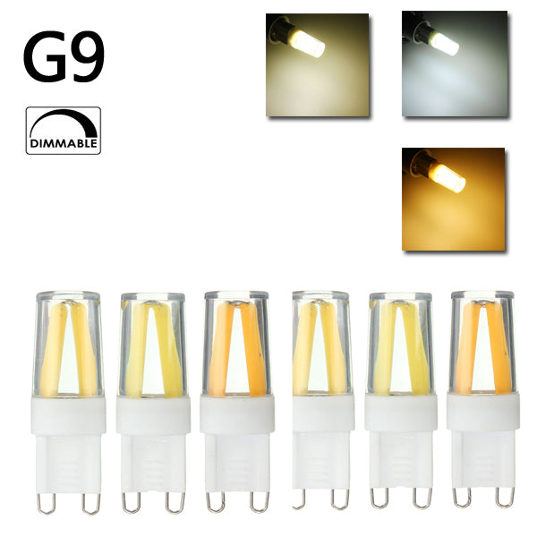 Mini Dimmab G9 LED Silicone Crystal COB Home Lighting 360 Degree Light Bulb 110V