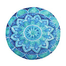 KALOAD Anti-skid Chakren Meditation Round Yoga Mats Floor Verdicken Yoga Teppiche