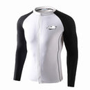 Man Swimsuit  Long Sleeve Sun Protection Wetsuit Swimwear