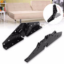 2Pcs 3-Position Hinge Adjustable Mechanism Angle for Sofa Bed Bedding Furniture