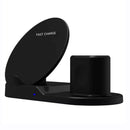 Bakeey 3 in 1 Qi Wireless Charger Fast Charging Dock Stand For Watch for iPhone
