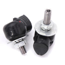 2 Pcs Skull License Plate Screw Bolt