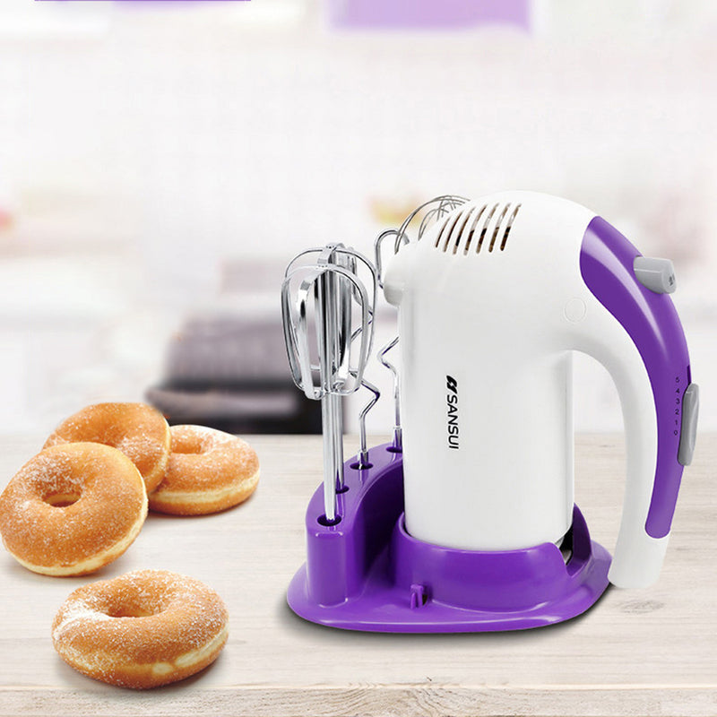 SANSUI S20 10PCS Egg Beater Set Hand-Held Household Electric Butter Beater Baking Dough Mixer