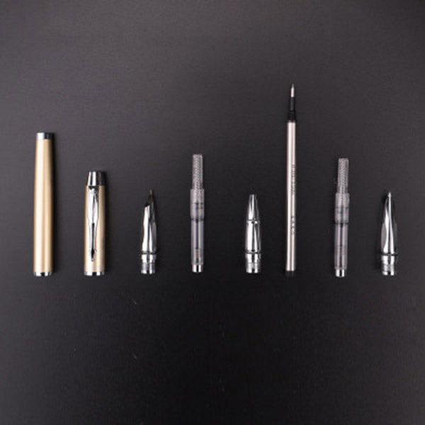 HERO 7006 Fountain Pen Metal Gift Box Set With Three Pens For Business Office Students