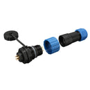 SP16 IP68 Waterproof Connector Male Plug & Female Socket 6 Pin Panel Mount Wire Cable Connector Aviation Plug