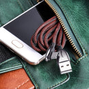 Fonken 3A 90 Type C Fast Charging Data Cable For Huawei P30 Pro Mate 30 Xiaomi Mi9 9Pro Oneplus 6T 7 Pro