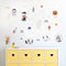 Miico SK9339 Cartoon Sticker Children's Room Kindergarten Decorative Wall Sticker Cabinet Stiker