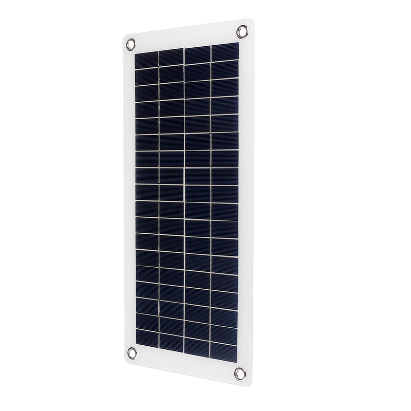 60W 18V High Efficiency Waterproof Solar Panel Charger+Dual USB Vehicle Charger