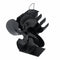 1500RPM 4/5 Blades Stove Fan Silent Fireplace Fire Heat Powered Saving Eco Fan No Electricity & Battery