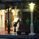 Universal DIY LED Light Lamp Post Lantern For Lego Street Building Shop Model