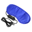 USB Heating Eye Mask 3 Speeds Timing Warm Compress Eye Patch Massager Relieve Blepharitis