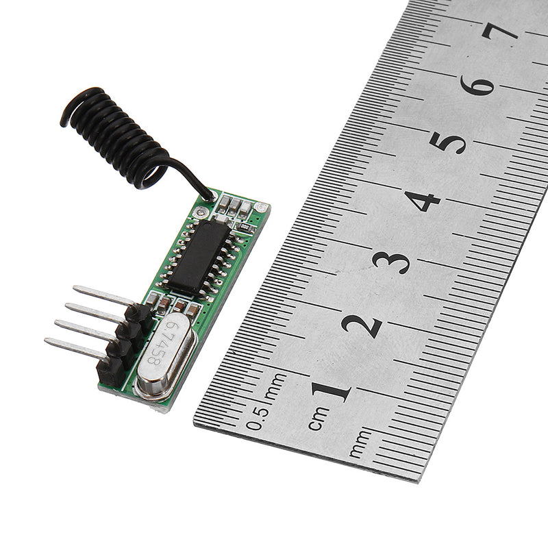 5pcs DC3~5V AK-119 433.92MHZ 4 Pin Superheterodyne Receiver Board Without Decoding -105dBm