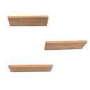 3 Pcs/set Wooden Wall Shelves Storage Racks Plants Holder Organizer Storage Shelf Bookshelf Home Decoration