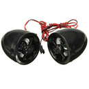 Motorcycle Waterproof USB SD Audio FM MP3 Stereo Amplifier Alarm System Skull Speaker