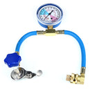 R134A Air Conditioning Durable Detection Universal Practical Car A/C Hose Gauge Reliable Refrigerants Recharge Portable Pressure Gauge