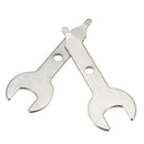 2pcs 3/8 Inch Collet Wrench Key 9.5mm Nut Spanner For Rotary Tool