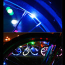 BIKIGHT 20 LEDs 2.2m Bicycle Cycling Waterproof Spoke Tire Wheel Light Bike Accessories