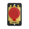 KEDU KJD22 4Pin/6Pin 250V 12(10)A Electromagnetic Waterproof Push Button Switch