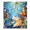Waterproof Mermaid Scenery Pattern Fabric Shower Curtain Panel Sheer 180 x 180CM
