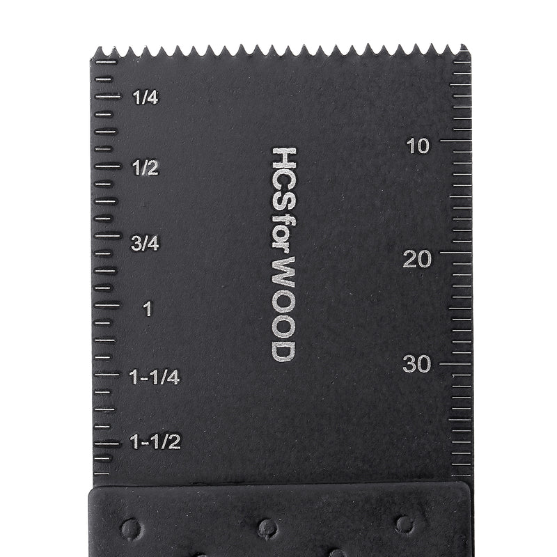 1Pc/10Pcs/20Pcs 34mm Durable Oscillating Multi Tools Saw Blade Long / Short Sawtooth