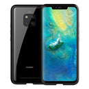Bakeey 360 Magnetic Adsorption Flip Metal Tempered Glass Protective Case for Huawei Mate 20 Pro
