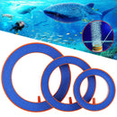Round Air Stone 75/100/125mm Aquarium Fish Tank Round Air Pump Bubble Disk Ring Stone