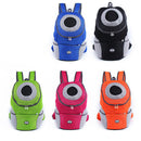 Outdoor Pet Dog Carrier Bag Pet Dog Front Bag Double Shoulder Portable Travel Backpack Mesh Backpack Head