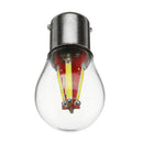 1156 BAU15S 150 4 COB Car LED Turn Signal Lights Bulb Reversing Backup Lamp White