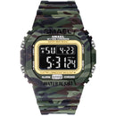SMAEL 1801 Men Camouflage Cowboy Style Luminous 5ATM Waterproof Digital Watch
