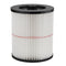 Vacuum Cleaner Air Cartridge Filter for Shop Vac Craftsman 17816 9-17816 Filter Wet/Dry Air Filter Replacement Part fit 5 Gallon & Larger Vacuum Cleaner