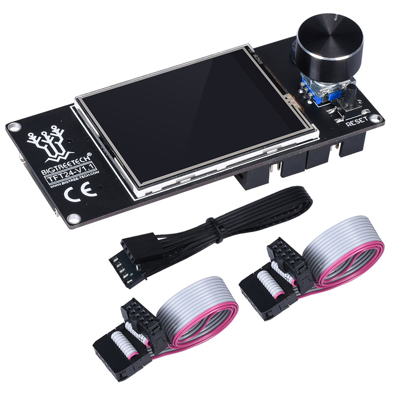 BIGTREETECH TFT24 V1.1 Touch Screen Display Compatible 12864LCD 3D Printer Parts VS MKS TFT2.4 For SKR PRO SKR V1.3 Ender-3