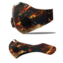 WEST BIKING Windproof Dustproof Riding Mask Outdoor Activated Carbon Cycling Mask Sports Mask