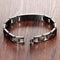 Spanish Bible Lord's Prayer Bracelet Corrosion Cross Stainless Steel Men's Bracelet