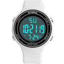 SYNOKE 9611 Outdoor Sport Men Watch Waterproof Luminous Display Large Dial Digital Watch