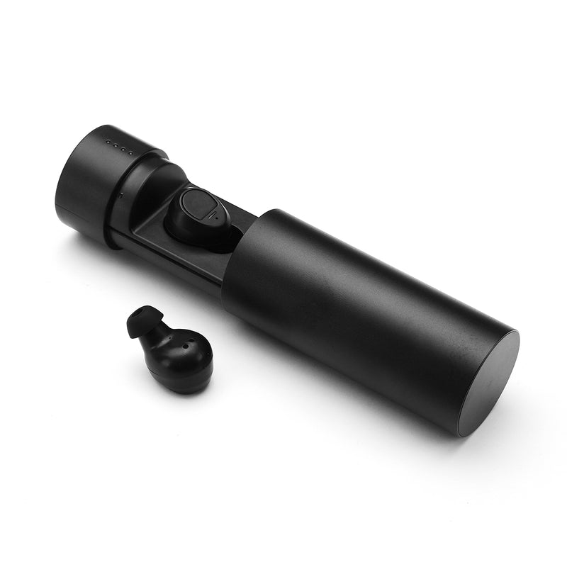 [True Wireless] HiFi Portable TWS bluetooth Earphone Stereo IPX4 Waterproof Earbud with Charging Box