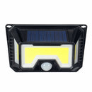 154 LED Outdoor Solar Motion Sensor Wall Light Garden Yard Lamp