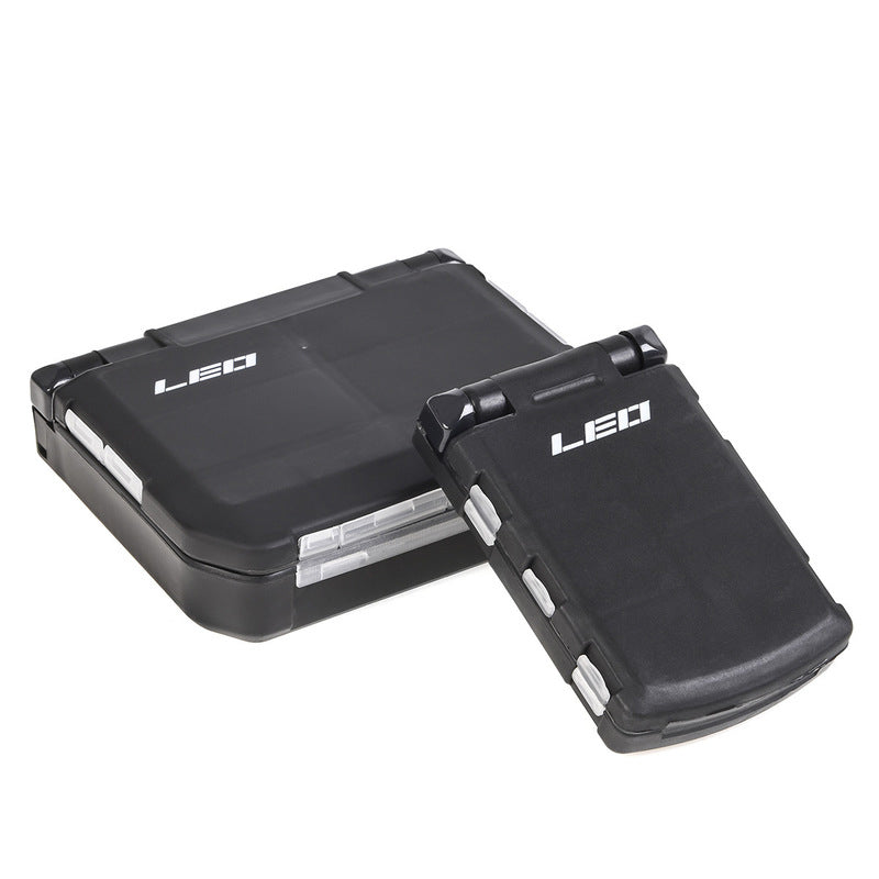 LEO Fishing Hook Storage Case Semi-automatic Opening Closing Fish Lure Box For Outdoor Camping Fishing