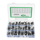 600pcs Ceramic Capacitor Assortment Kit+500pcs Electrolytic Capacitor Assortment Kit