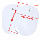 2pcs 4x6cm Durable Tens Machine Electrode Pads For Massagers Self-adhesive Button