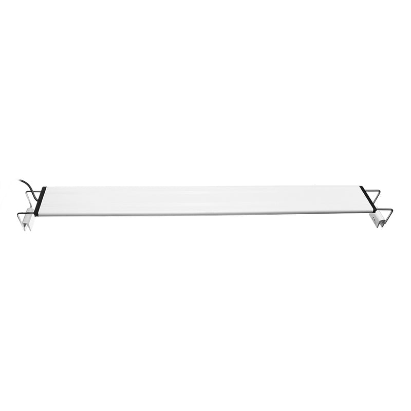 12W 36 LED Aquarium Fish Tank Light Panel Blue+White Lamp Adjustable Aluminum