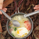 NEXTOOL Outdoor Titanium Soup Spoon Fork Tableware Set Camping Picnic BBQ Cutlery Kits from xiaomi youpin