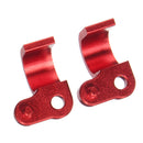 4pcs CNC Front & Rear Brake Line Hose Clamps Motorcycle Holder For Honda CRF250L CRF250M 12-15